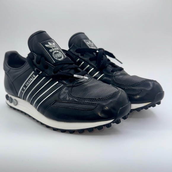 Adidas L.A. Trainer Rare Black Retro‎ Sneakers Men’s 9.5 G43178 EUC